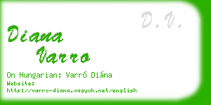 diana varro business card